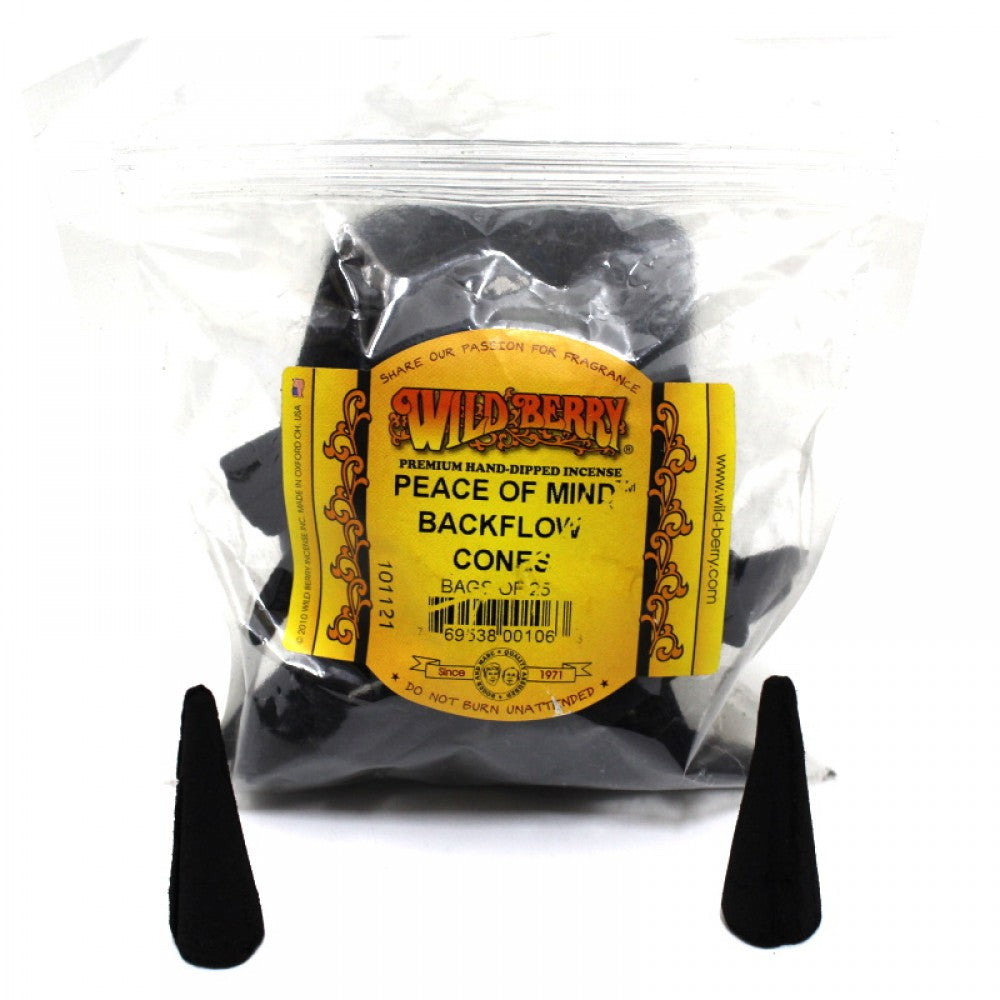 Wild berry Backflow Cones 25 Cones Per Pack