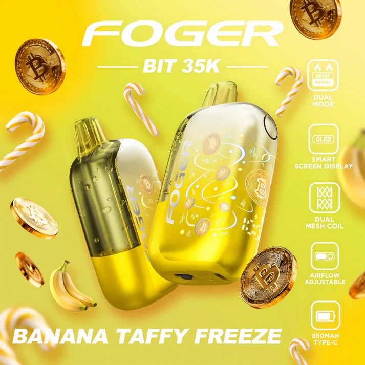 Foger Bit 35k Disposable Vapes - 5PCS