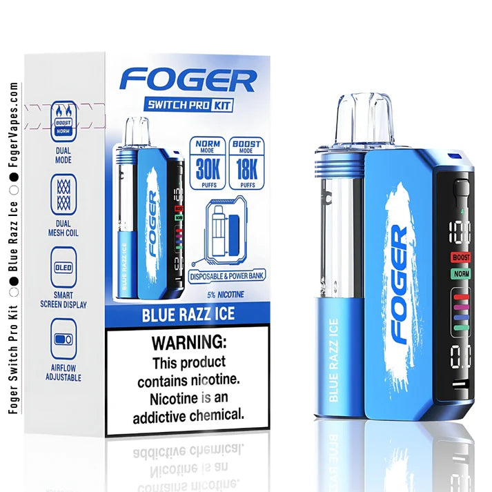 Foger Switch Pro 30K Disposable Kit - 5PCS