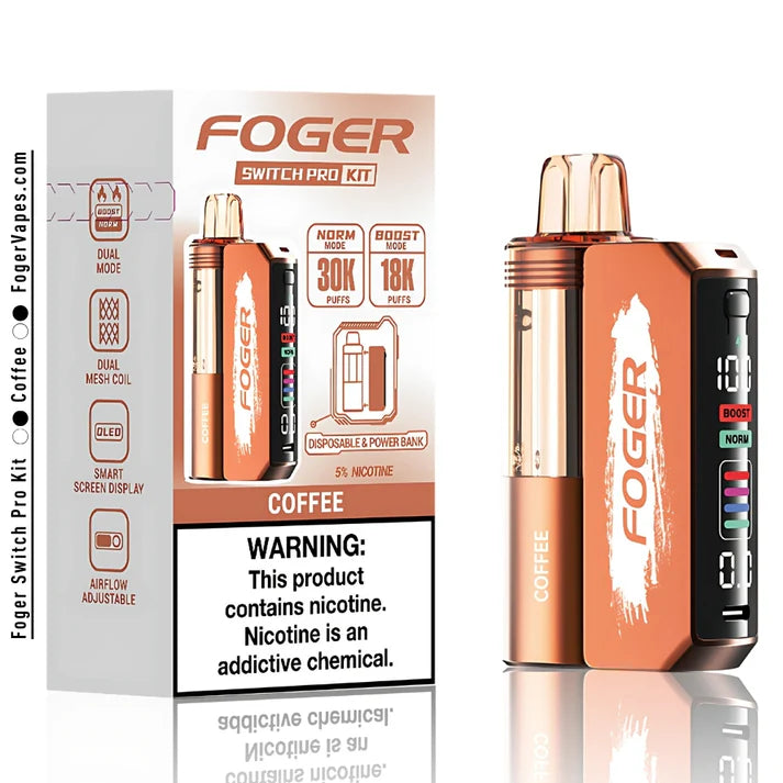 Foger Switch Pro 30K Disposable Kit - 5PCS