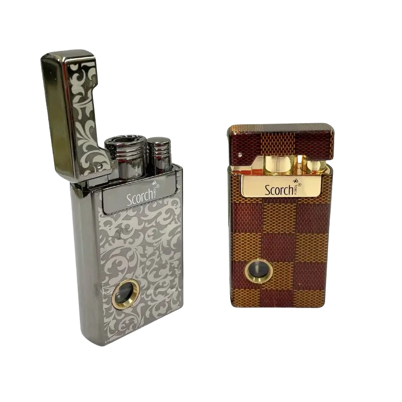 Dual flame single torch lighter with flip cap (12ct) Model : 61850 shop