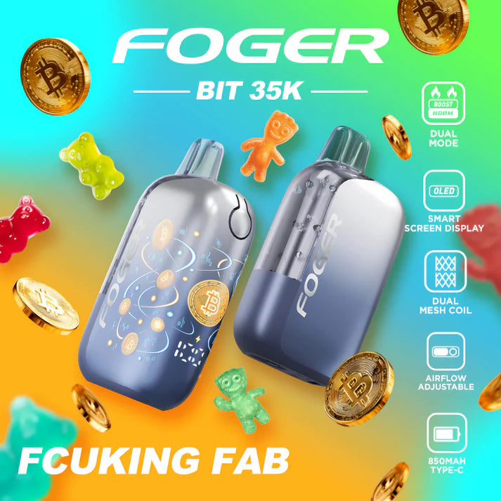 Foger Bit 35k Disposable Vapes - 5PCS