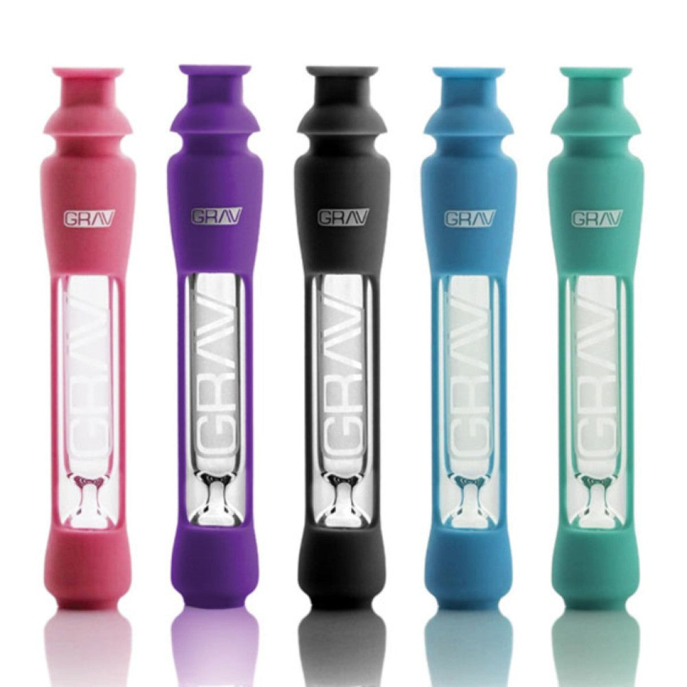12mm Taster with Silicone Skin compact glass pipe