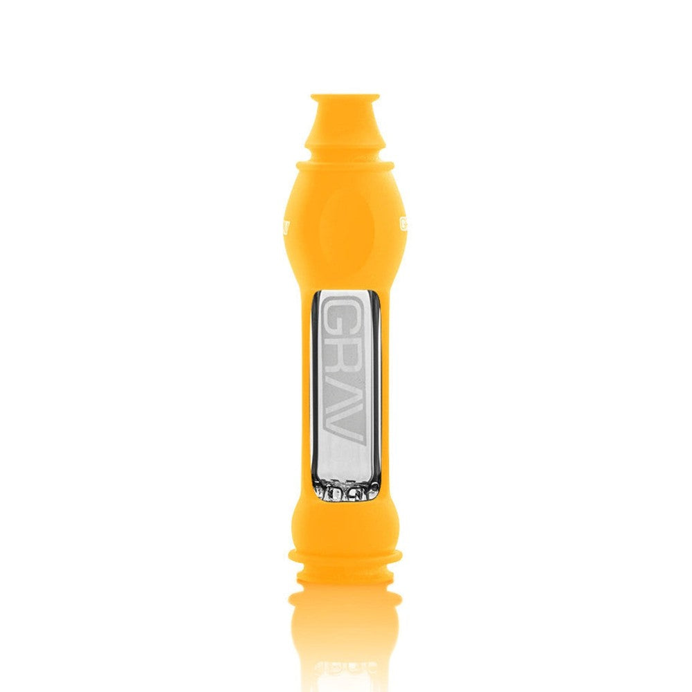 GRAV Octo-Taster compact glass taster with silicone skin