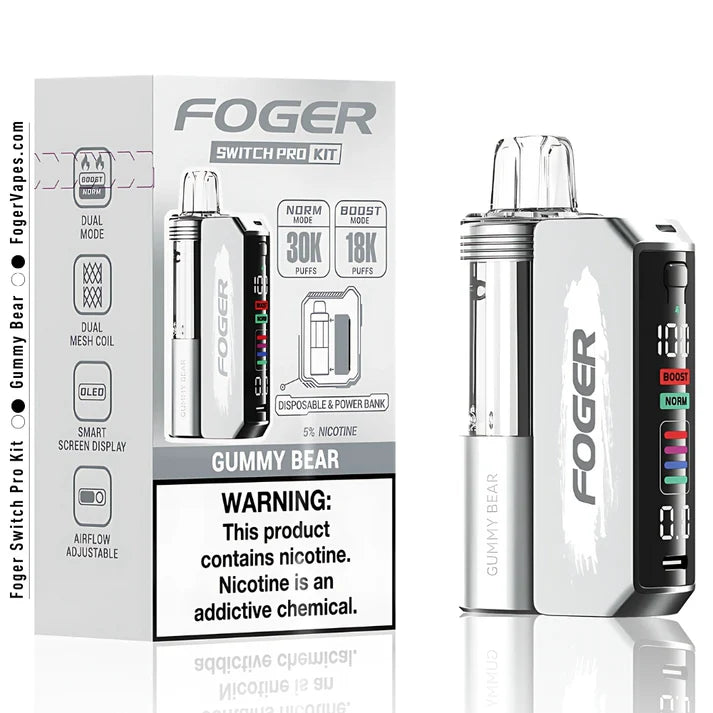 Foger Switch Pro 30K Disposable Kit - 5PCS