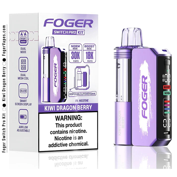 Foger Switch Pro 30K Disposable Kit - 5PCS