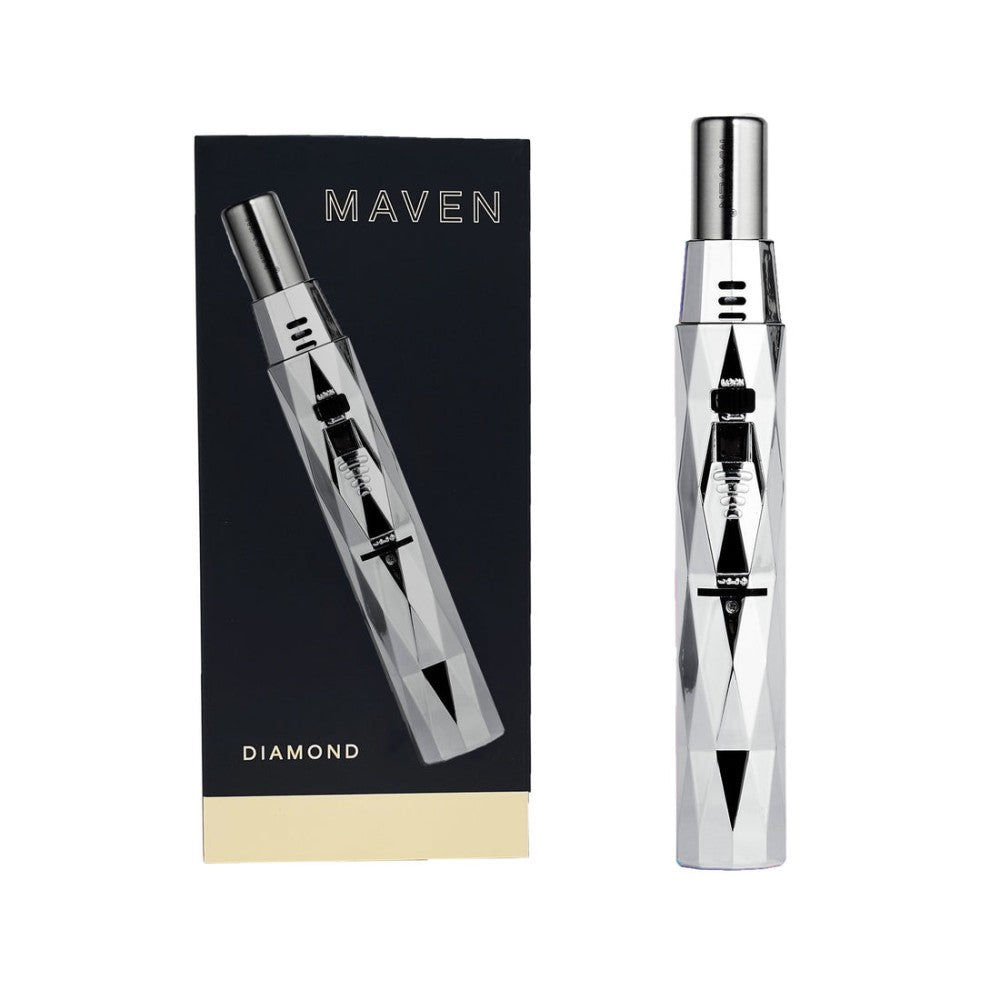 Maven Diamond Design Torch Lighter Featuring a Decorative Diamond Pattern and Modern Body Style, Ideal for Product Displays, Retail Stock, and Wholesale Supply.