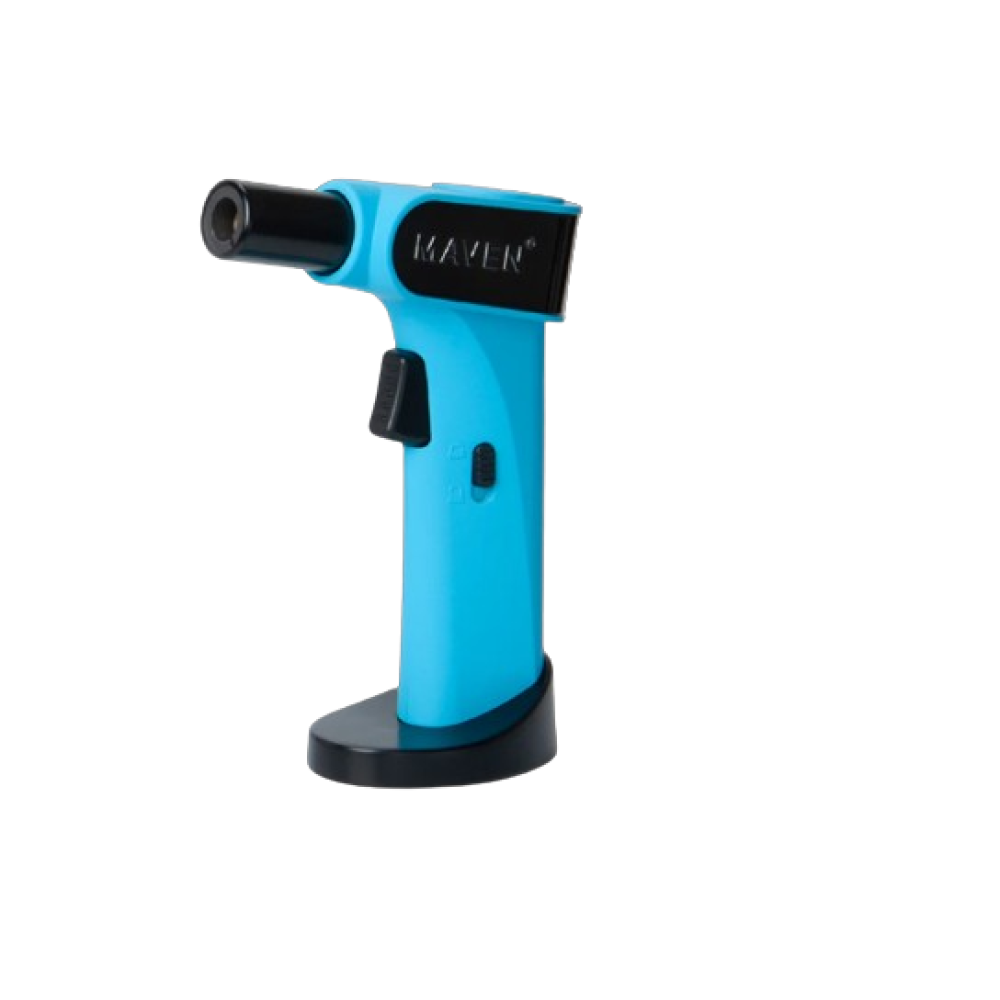 Maven Night Torch Lighter with a Stylish Modern Design and Distinctive Exterior, Showcasing Maven Branding for Online Product Listings, Retail Shelves, and Wholesale Accessory Collections.