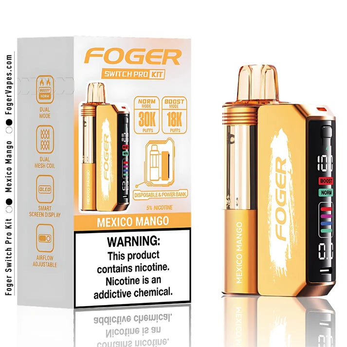 Foger Switch Pro 30K Disposable Kit - 5PCS