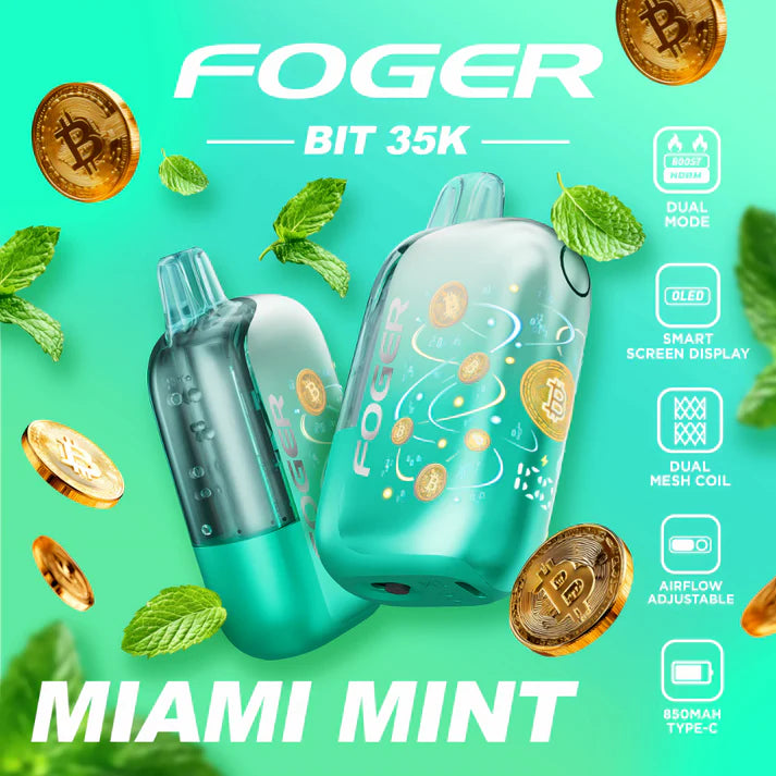 Foger Bit 35k Disposable Vapes - 5PCS