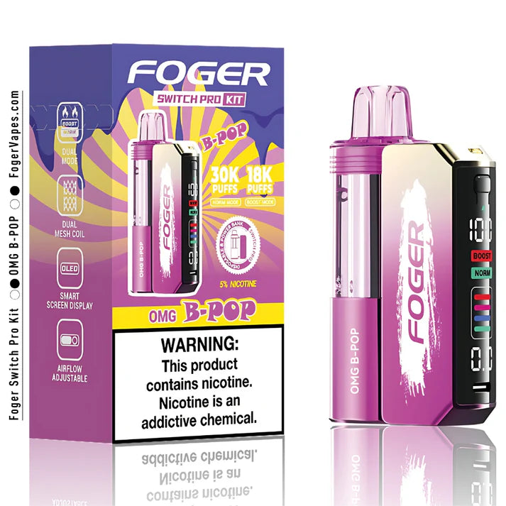 Foger Switch Pro 30K Disposable Kit - 5PCS