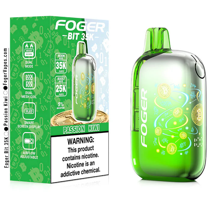 Foger Bit 35k Disposable Vapes - 5PCS