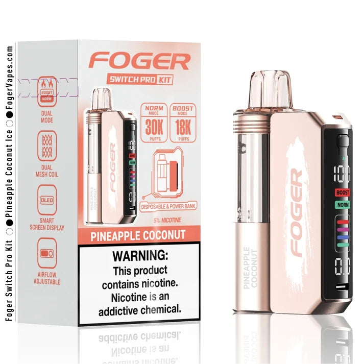 Foger Switch Pro 30K Disposable Kit - 5PCS