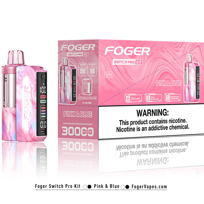 Foger Switch Pro 30K Disposable Kit - 5PCS