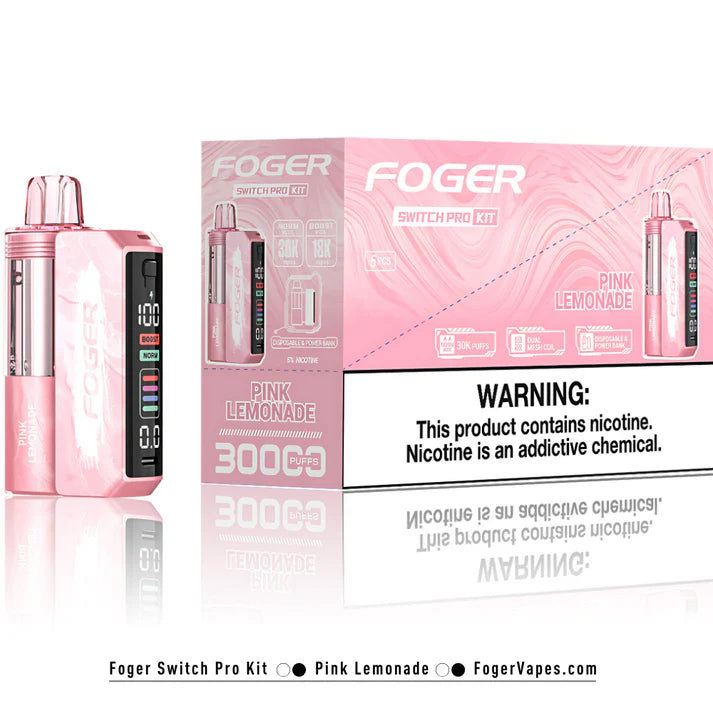 Foger Switch Pro 30K Disposable Kit - 5PCS