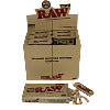 RAW Pre-Rolled Tips in Convenient Tin Packaging with 100 Ready-to-Use Tips Per Tin and 6 Tins Per Box for Retail and Wholesale Supply