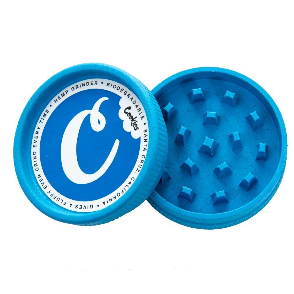 Santa Cruz Shredder 2 Part Hemp Cookies Grinder with Compact Design and Branded Finish