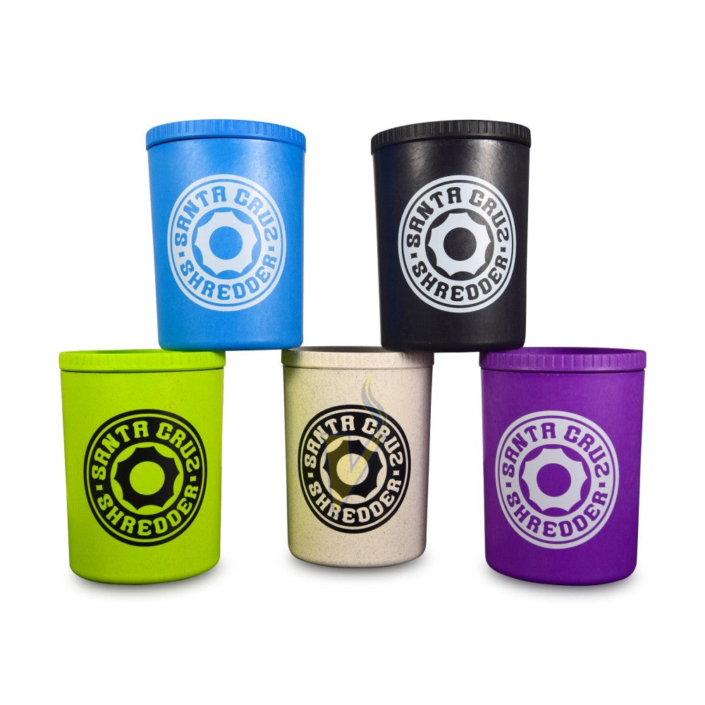Santa Cruz Shredder Hemp Stash Jar Featuring Branded Design and Compact Storage Container for Organizing Small Accessories