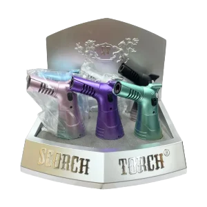 Scorch 6 pack torch lighters assorted colors model 61871
