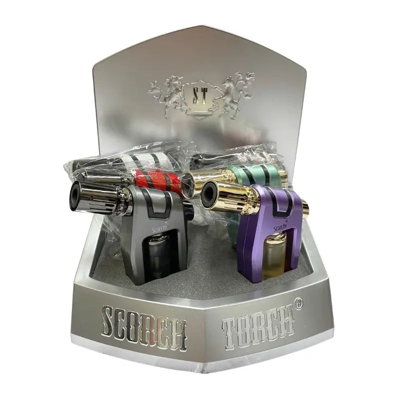 Scorch torch tall single flame with transparent fuel (6ct) model : 61859