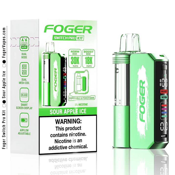 Foger Switch Pro 30K Disposable Kit - 5PCS