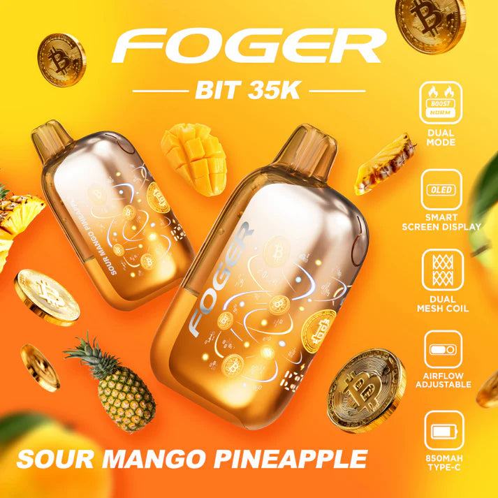 Foger Bit 35k Disposable Vapes - 5PCS