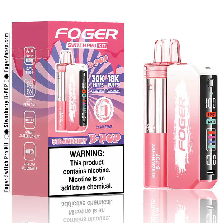 Foger Switch Pro 30K Disposable Kit - 5PCS