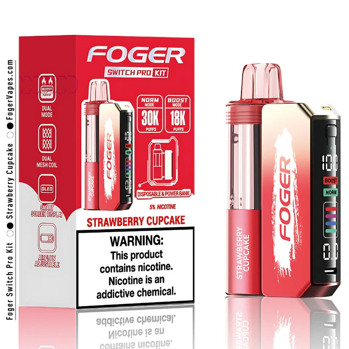 Foger Switch Pro 30K Disposable Kit - 5PCS