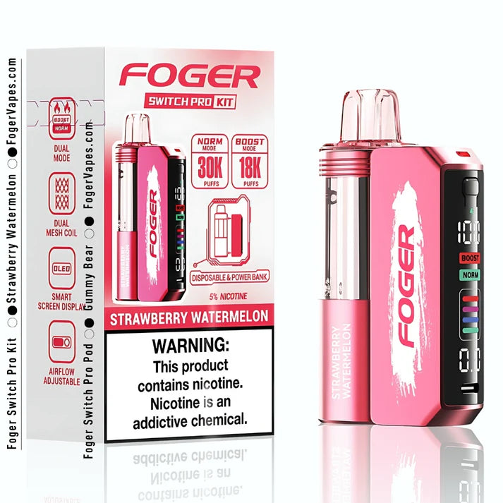 Foger Switch Pro 30K Disposable Kit - 5PCS