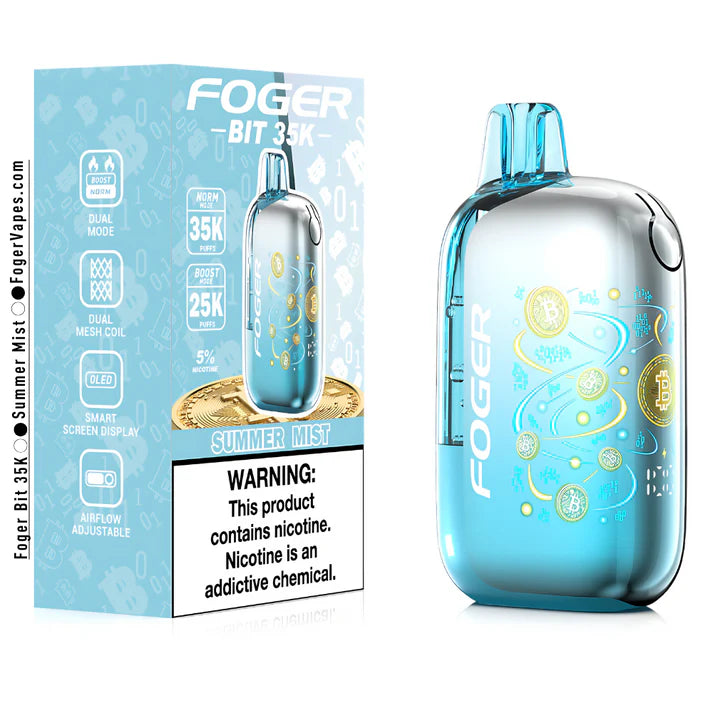 Foger Bit 35k Disposable Vapes - 5PCS
