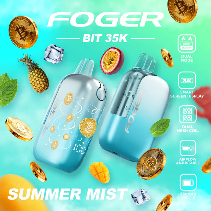 Foger Bit 35k Disposable Vapes - 5PCS