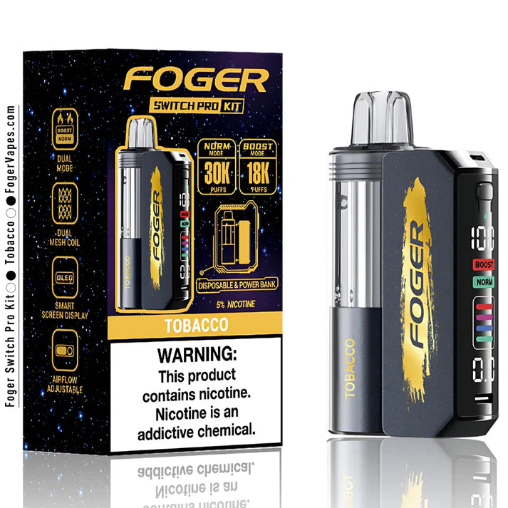 Foger Switch Pro 30K Disposable Kit - 5PCS