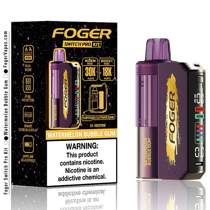 Foger Switch Pro 30K Disposable Kit - 5PCS