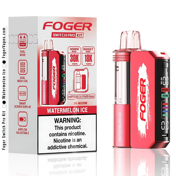 Foger Switch Pro 30K Disposable Kit - 5PCS