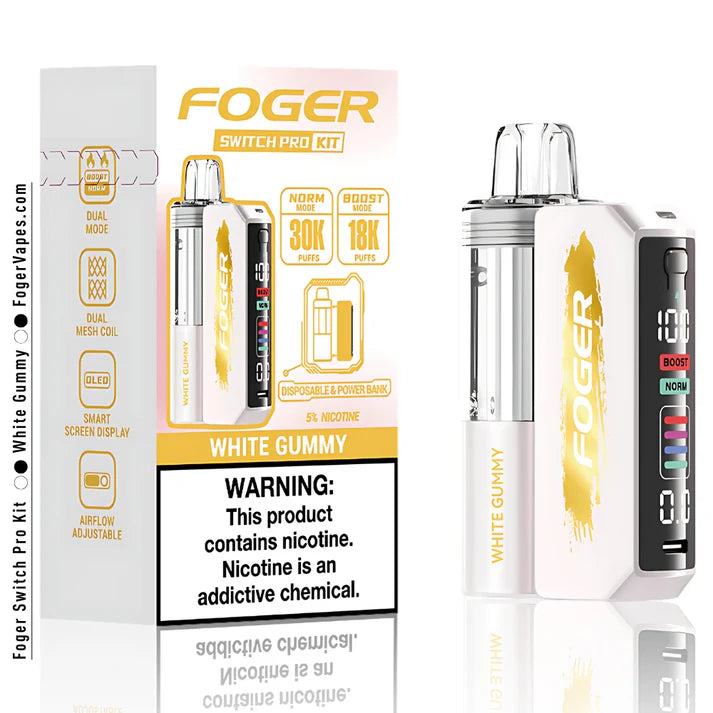 Foger Switch Pro 30K Disposable Kit - 5PCS